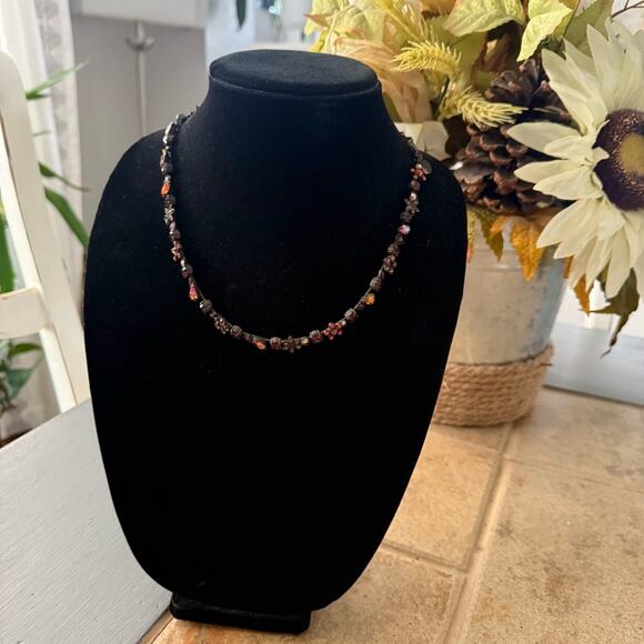 Sorrelli Crystal Brass Tone Necklace - Picture 5 of 11